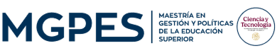 Maestría en Gestión y Políticas de la Educación Superior