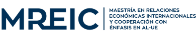 Maestría en Relaciones Económicas Internacionales y Cooperación