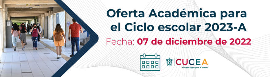 Oferta Académica para el ciclo escolar 2023-A