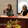 Vicerrectora Ejecutiva, doctora Carmen Rodríguez Armenta y doctora María Teresa Prieto Quezada
